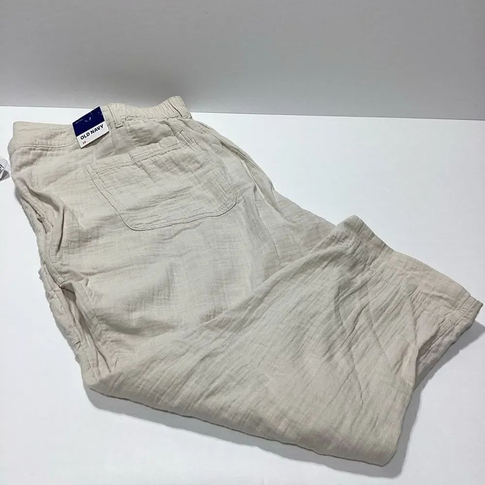 Old Navy Crinkled Gauze Style High Rise Casual Pants Size 28 NWT